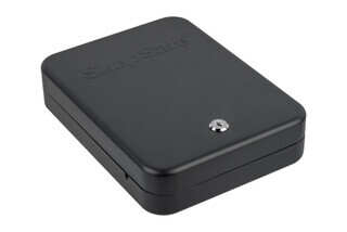 Snap Safe XXL lock box with key lock is 16-gauge steel with a 4-ft security cable rated for 1500 lbs.